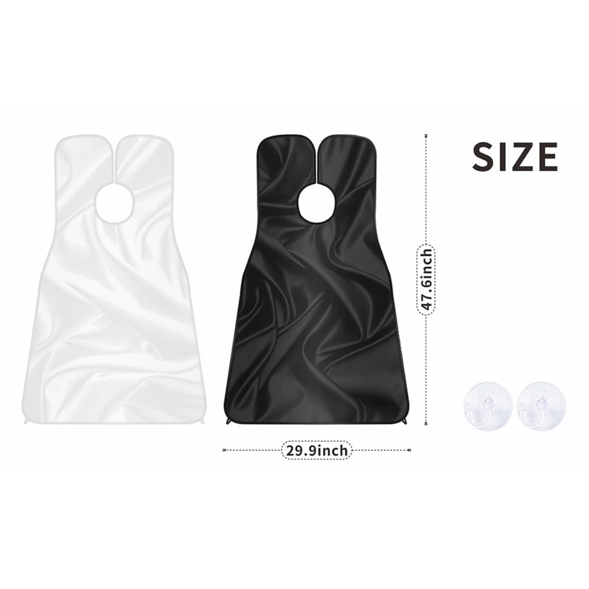 Miniatura 4 de Delantal babero para afeitar